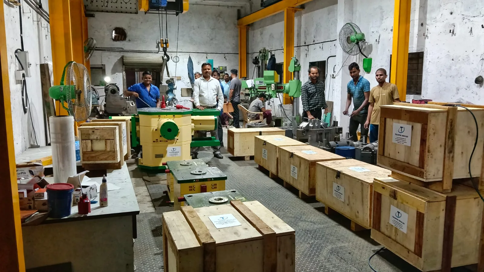 TechPro Moulds Workshop, Vasai